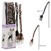 Wild Time Feather Wand Display Cat Toy (Set of 12)
