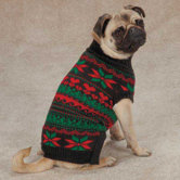 Classic Holiday Dog Sweater