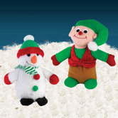 7.5" Holiday Friend Reindeer Dog Toy