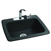 Single Bowl Four-Hole Granite Sink