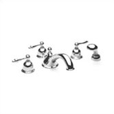 800 Series Double Handle Deck Mount Roman Tub Faucet