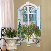 Paris Window Wallpaper Mural