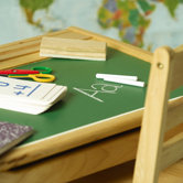 Schoolhouse Green Chalkboard- 2 Sheet Vinyl Peel and Stick