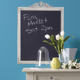 Framed Chalkboard Mural Vinyl Peel and Stick