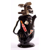 Golf Bag Tea Pot