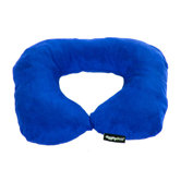 Neck Pillow in Microsuede Blueberry