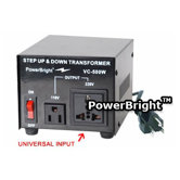 500W Step Up / Down Voltage Transformer