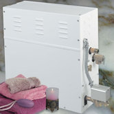 SM-12 Large Fixed Kilowatt Steam Bath Generator with Drain Option