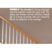 Blabla Family (English) Wall Decal