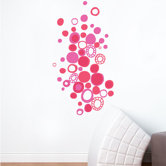Piccolo Pink Polka Dots Wall Sticker