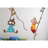 Ludo Nina and Kiki Wall Decal