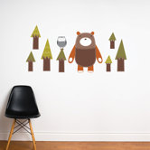 Piccolo Yuri the Bear Wall Sticker