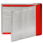 Leather Accent Bill Fold Wallet
