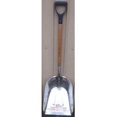 Bully Scoop Shovel with Stainless Steel Wear Strip