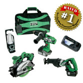 18V 3.0Ah Lithium Ion 4-Tool Combo Kit