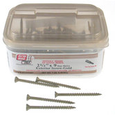 25 Lb 3" Gold Star Drive Exterior Screw P3STGDBK