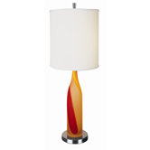 Sherbert One Light Table Lamp in Brushed Steel