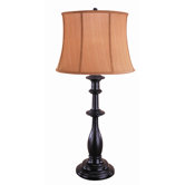 Ballister One Light Table Lamp in Espresso