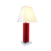 Cerise One Light Table Lamp in Polished Chrome