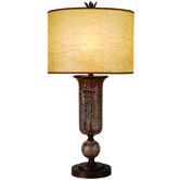 Marquis One Light Table Lamp in Antique Bronze