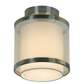 Lux 1 Light Semi Flush Mount