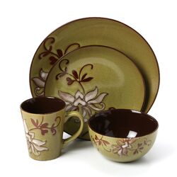 Bianca Laurel 16 Piece Dinnerware Set