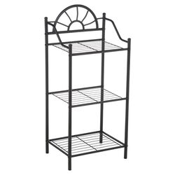Colville Tiered Telephone Table in Black