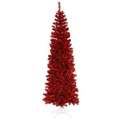 Natural Alpine 6' Green Artificial Christmas Tree with 250 Clear Lights with Stand