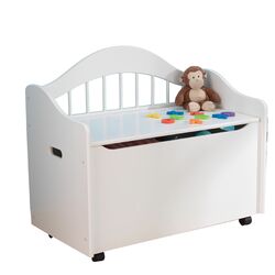 Limited Edition Toy Box in White