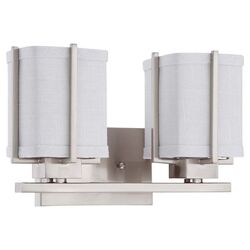 Conway 2 Light Wall Sconce in Brushed Nickel