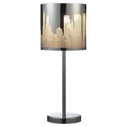 City Table Lamp in Stainless Steel