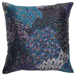 Paisley Pillow in Navy