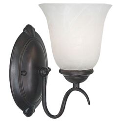 Orford 1 Light Wall Sconce in Oil Rubbed Bronze