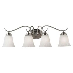 Orford 4 Light Wall Sconce in Brushed Steel