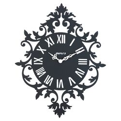 Ischia Clock in Black