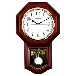 Regulator Pendulum Clock in Mahogany