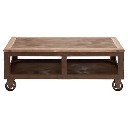 Classic Elaborate Coffee Table in Brown