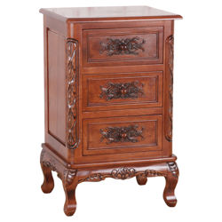 Shangri-La End Table in Mahogany Shangri-La End Table in Mahogany