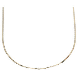 Open Box Price 14k Yellow Gold Chain Necklace