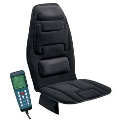 Open Box Price Ten Motor Massaging Seat Cushion in Black
