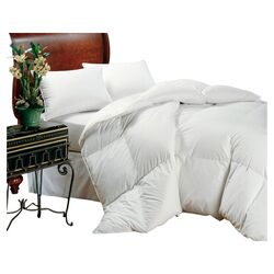 Goose Down Comforter in White