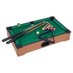 Mini Table Top Pool Table in Natural
