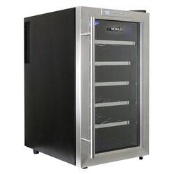 Thermoelectric 18 Bottle Wine Cooler in Stainless Steel