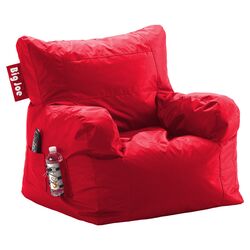 Big Joe Lounge Chair in Flaming Red