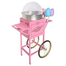 Vintage Commercial Cotton Candy Machine in Pink