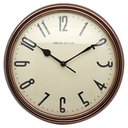 Retrospective Wall Clock in Copper