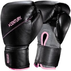 Women's Boxing Gloves in Black & Pink