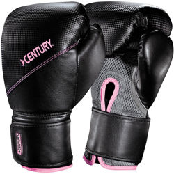 Women's Boxing Gloves in Black & Pink Women's Boxing Gloves in Black & Pink