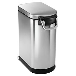 Pet Food Storage Can in Stainless Steel