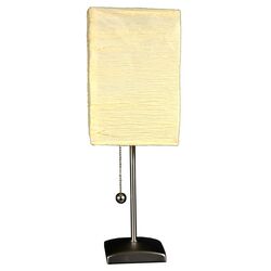 Yoko Table Lamp in Beige & Silver